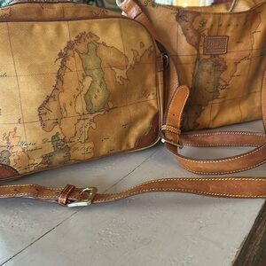 TWO Alviero Martini classic handbags. Original price 125 each Now 50 for both!